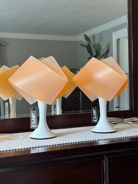 100% Italian made Slamp Gemmy table top lamps!! Uniquely designed!!